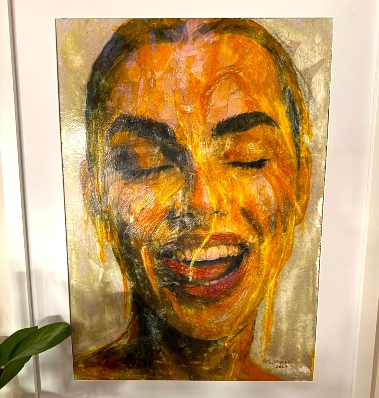 Laughing in Honey Drips