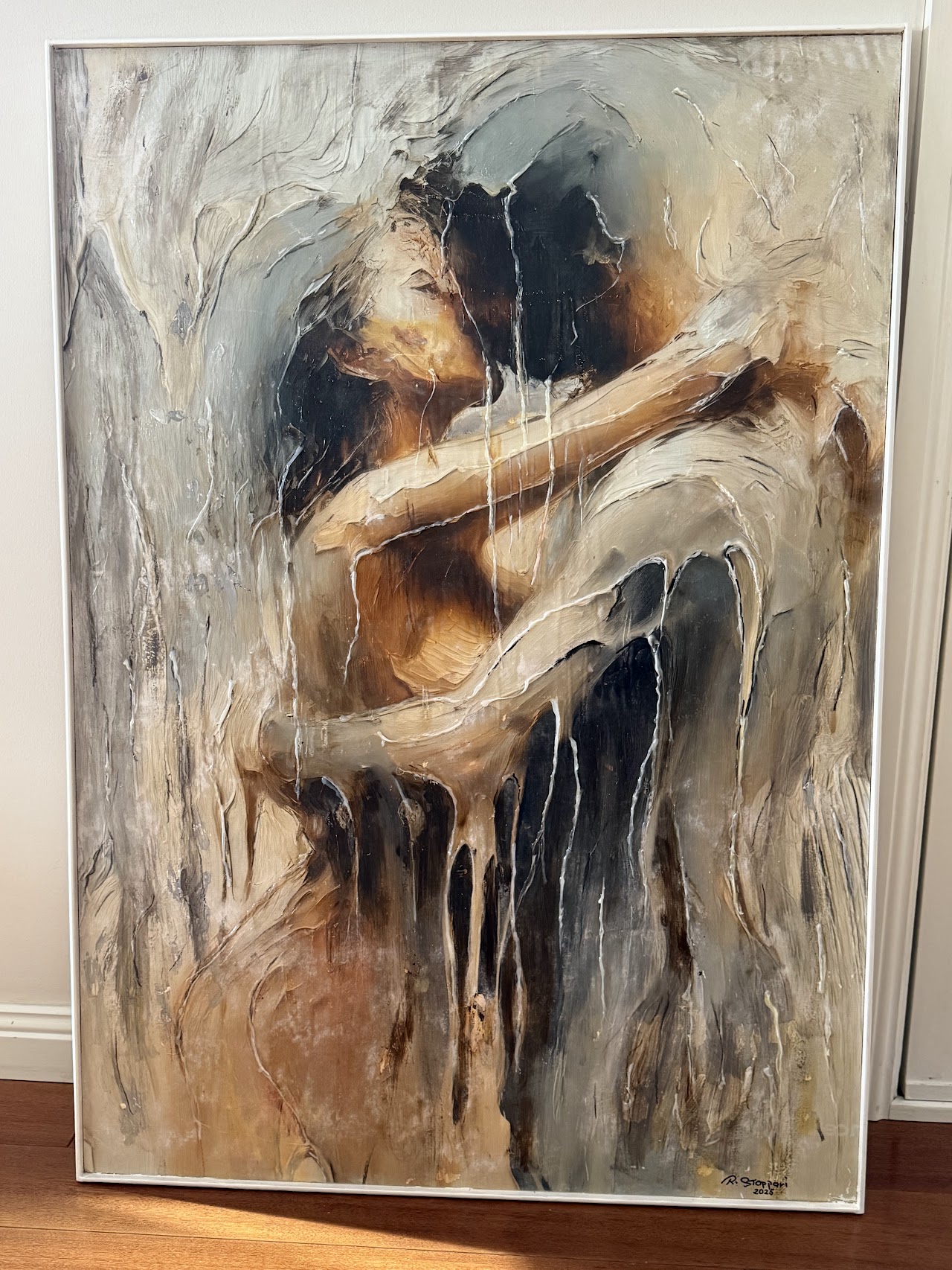 Couples, studio painting